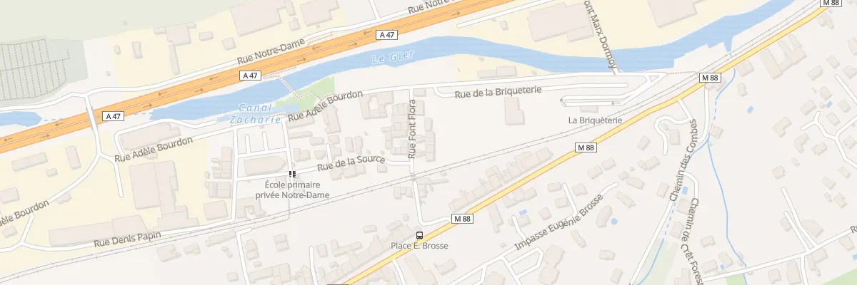 Plan du 16 Rue Font Flora à Lorette