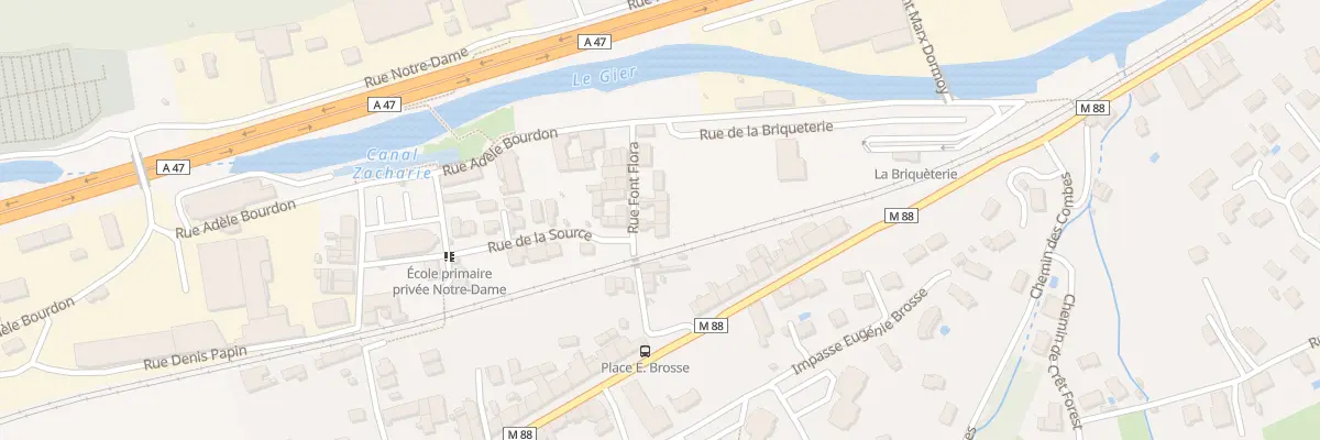 Plan du 12 Rue Font Flora à Lorette