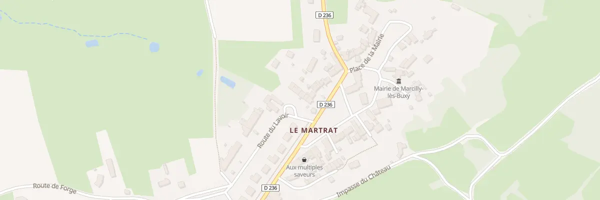 Plan du 4 Rte du Lavoir à Marcilly-lès-Buxy