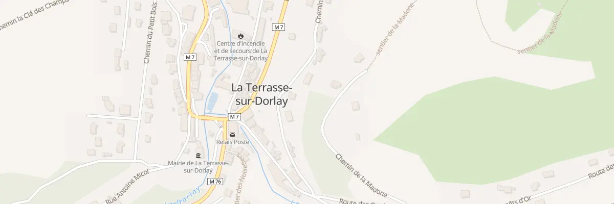 Plan du 5029 Nantas à La Terrasse-sur-Dorlay