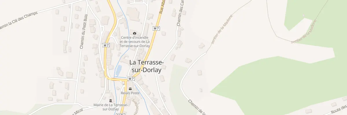 Plan du 5513 Nantas à La Terrasse-sur-Dorlay