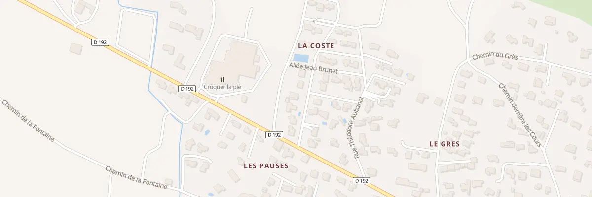 Plan du 7 Rue Joseph Roumanille à Saint-Hilaire-d’Ozilhan