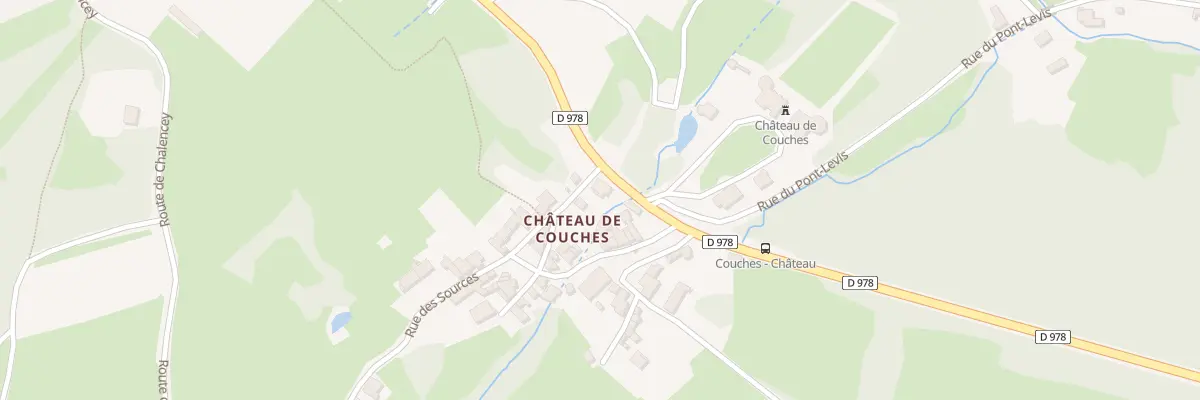 Plan du 1 Rue des Sources à Couches