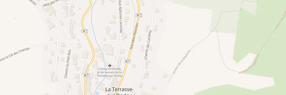 Plan du 5514 Nantas à La Terrasse-sur-Dorlay
