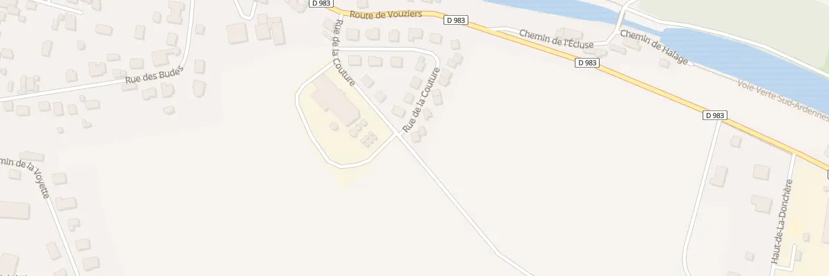Plan du 29 La-couture à Attigny