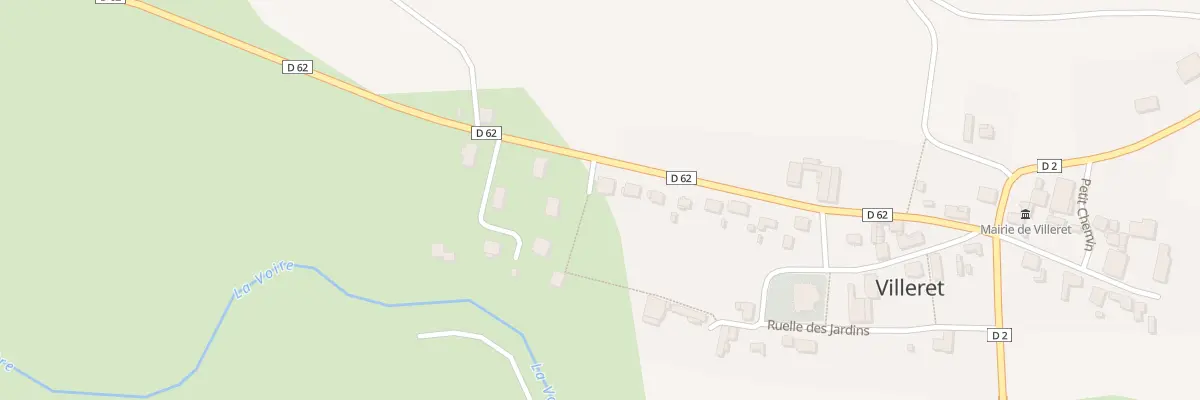Plan du 11 Rue Gabrielle d’Estrées à Villeret