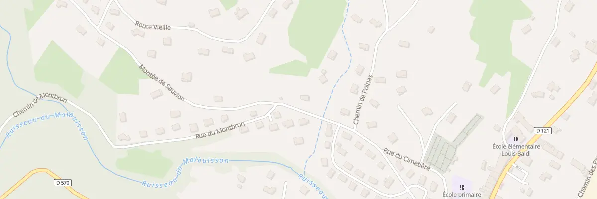 Plan du 5318 Sauvion à Villevocance