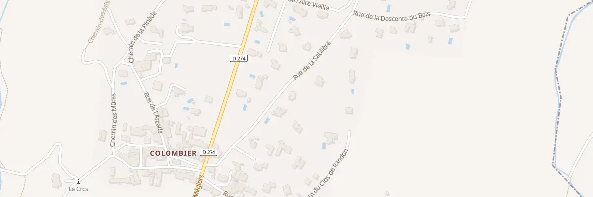 Plan du 5426 Clos de Randon à Sabran