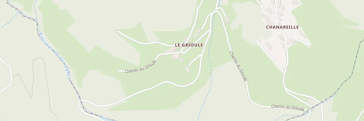 Plan du 625 Che du Grioule à Empurany