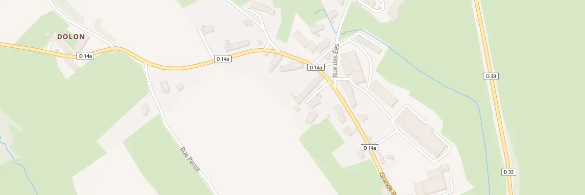 Plan du 5029 La Grande Rue à Molinot