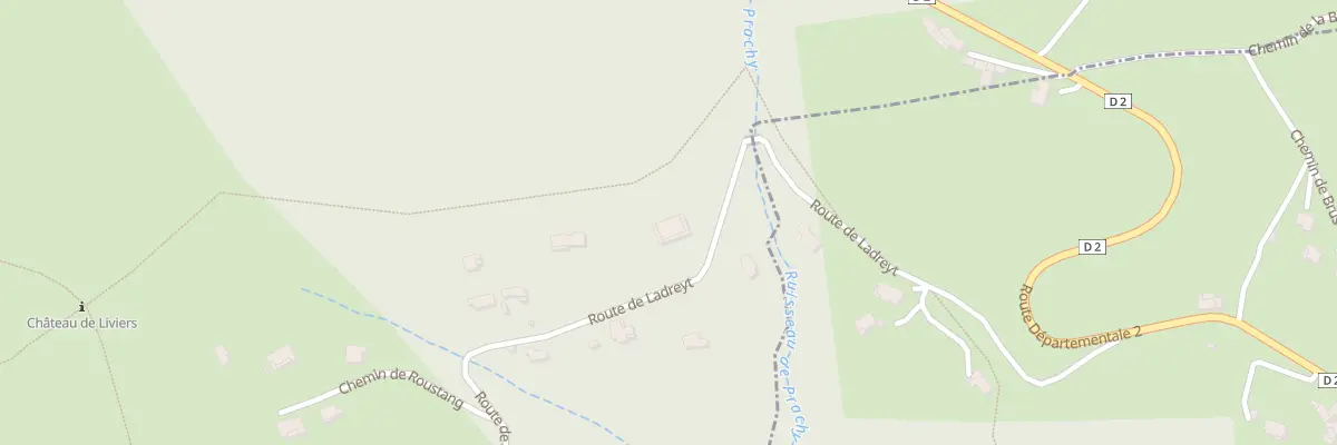 Plan du 5502 Les Barrieres à Lyas