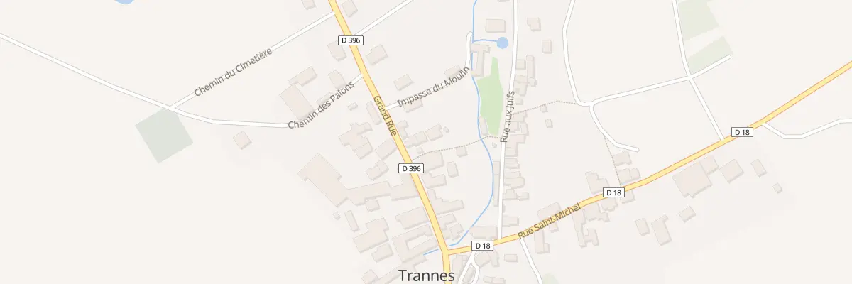 Plan du 1 Imp de l’Abreuvoir à Trannes