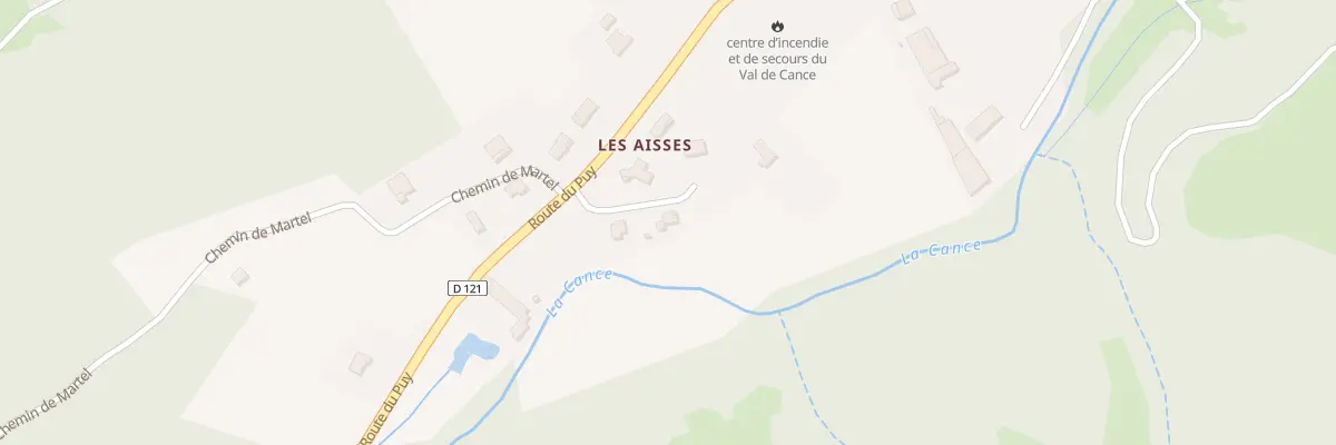 Plan du 5077 Rte du Puy à Villevocance