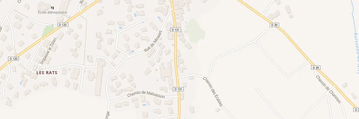 Plan du 153 Rue Biolay à Val d’Oingt