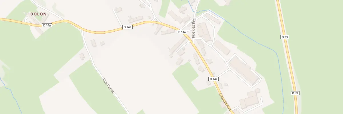 Plan du 5024 La Grande Rue à Molinot