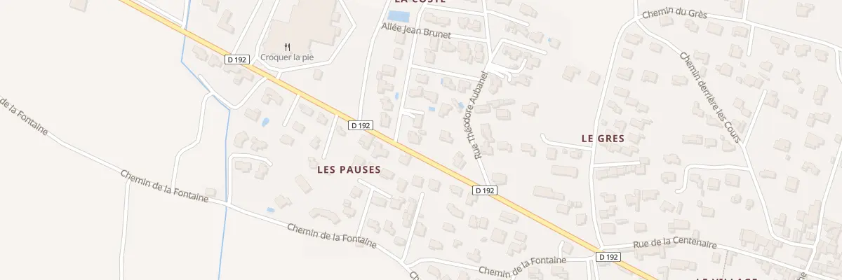 Plan du 2B Rue Joseph Roumanille à Saint-Hilaire-d’Ozilhan