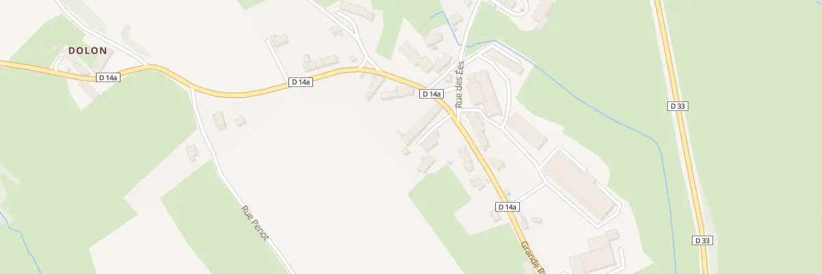 Plan du 5028 La Grande Rue à Molinot