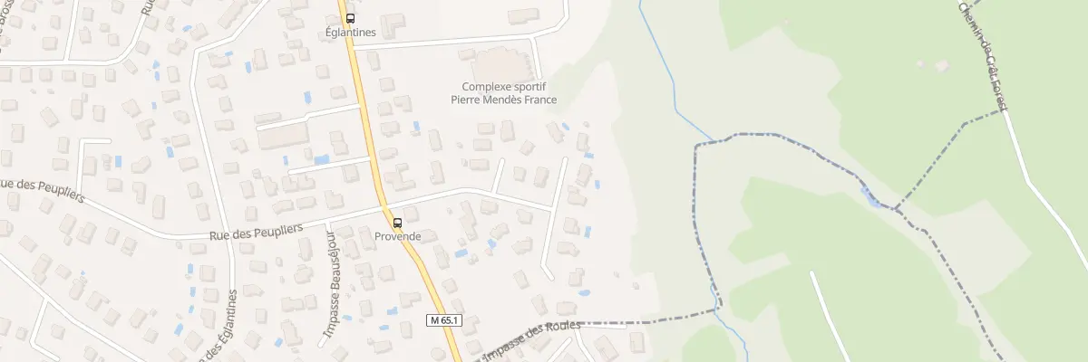 Plan du 11 Rue du domaine des Provendes à Lorette