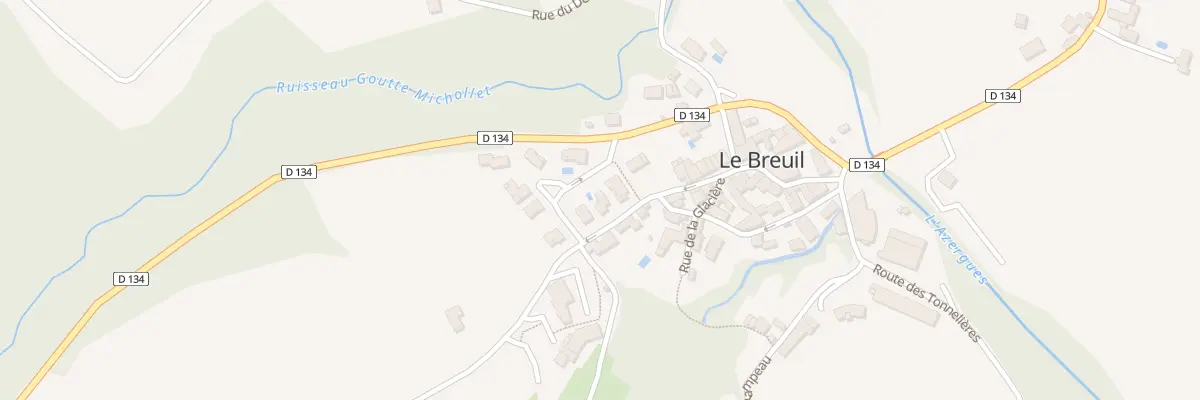 Plan du 5201 A la Garde au Breuil
