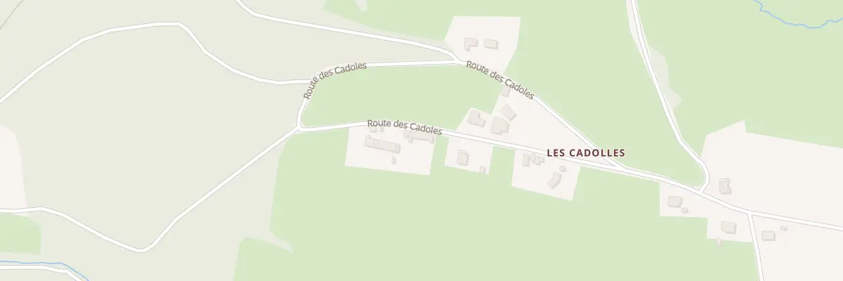 Plan du 5055 Les Cadoles à Château