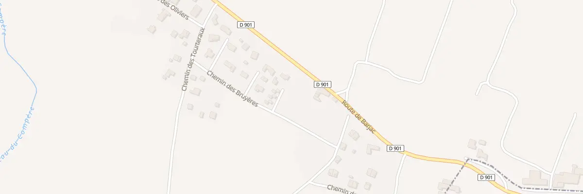 Plan du 5667 Che des Bruyères à Saint-Julien-de-Peyrolas