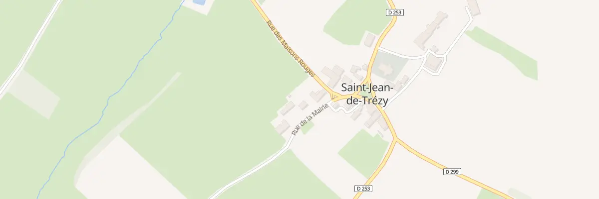 Plan du 4 Rue de la Mairie à Saint-Jean-de-Trézy