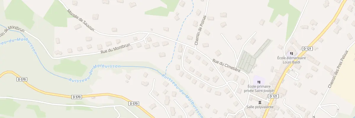 Plan du 17 Rue des Fouilletieres à Villevocance