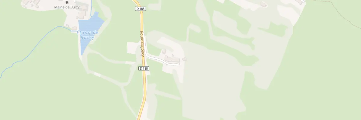 Plan du 2 Che des Tilles à Burzy