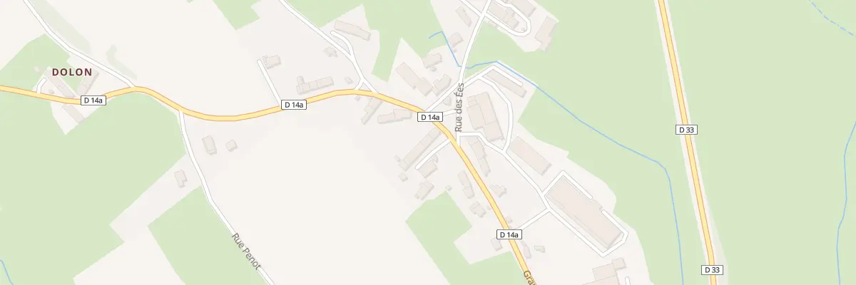 Plan du 17 Grande Rue à Molinot