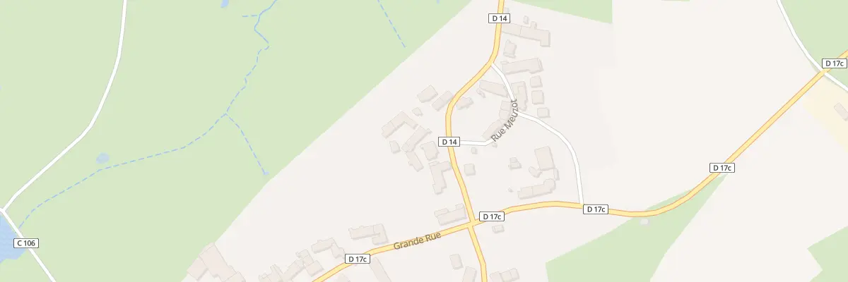 Plan du 1 Rte de Chazilly à Cussy-le-Châtel