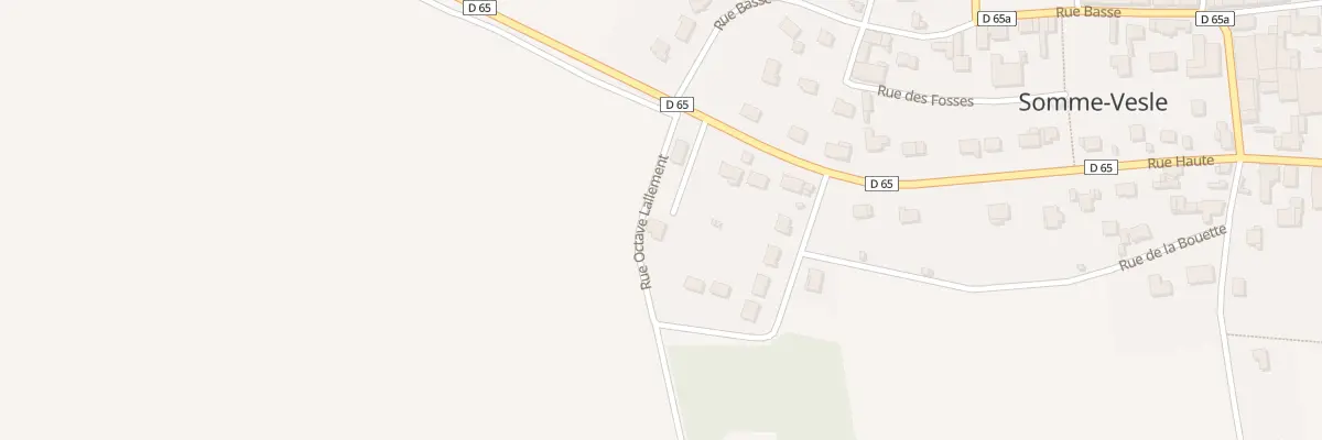 Plan du 4 Rue Haute à Somme-Vesle