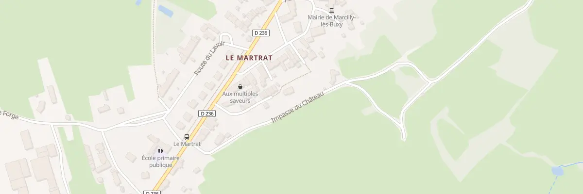 Plan du 1 Imp du Chateau à Marcilly-lès-Buxy