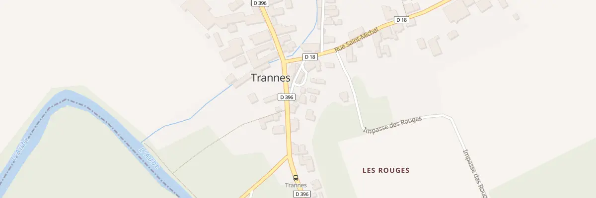 Plan du 43 Rue Grande Rue à Trannes