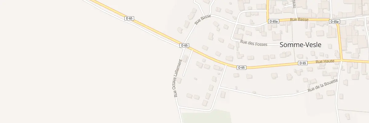 Plan du 2 Rue Haute à Somme-Vesle