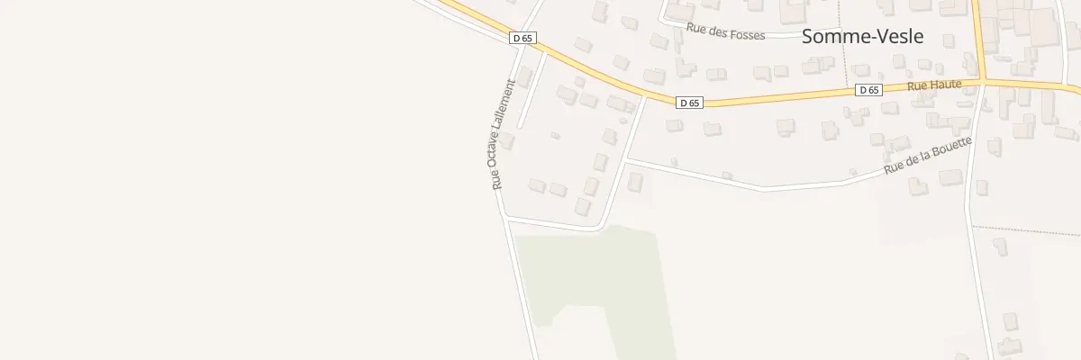 Plan du 16 Rue Octave Lallement à Somme-Vesle