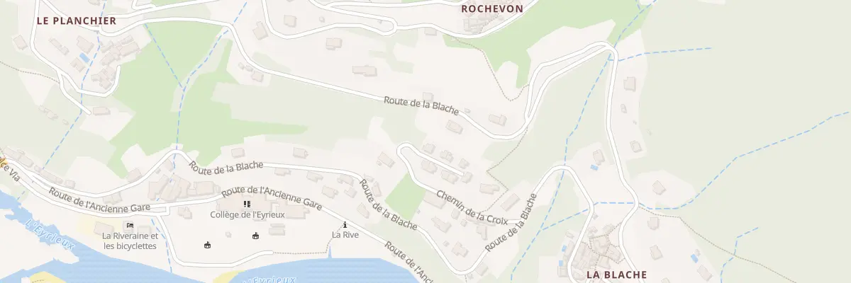 Plan du 220 Che de la Croix à Saint-Sauveur-de-Montagut