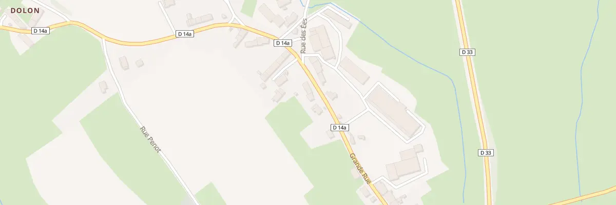 Plan du 11 Grande Rue à Molinot