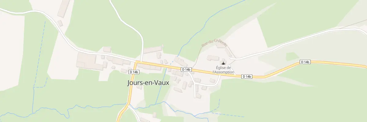Plan du 5005 Village - Jours en Vaux à Val-Mont