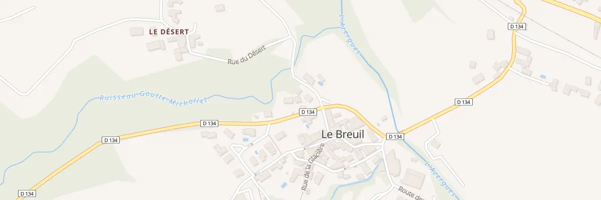 Plan du 5076 Le Village au Breuil