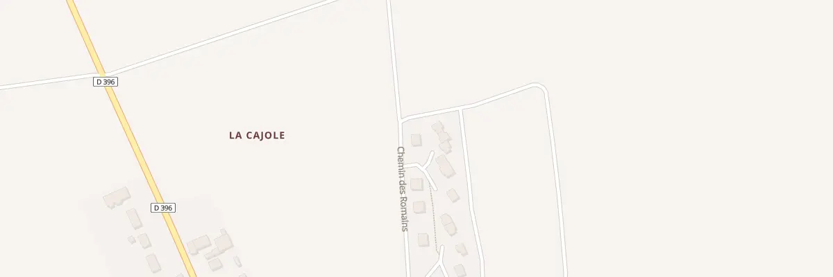 Plan du 121 Les Petouilles à Trannes