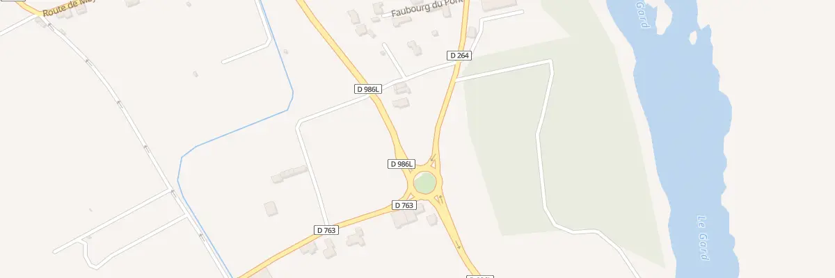 Plan du 316 Av du Pont à Montfrin