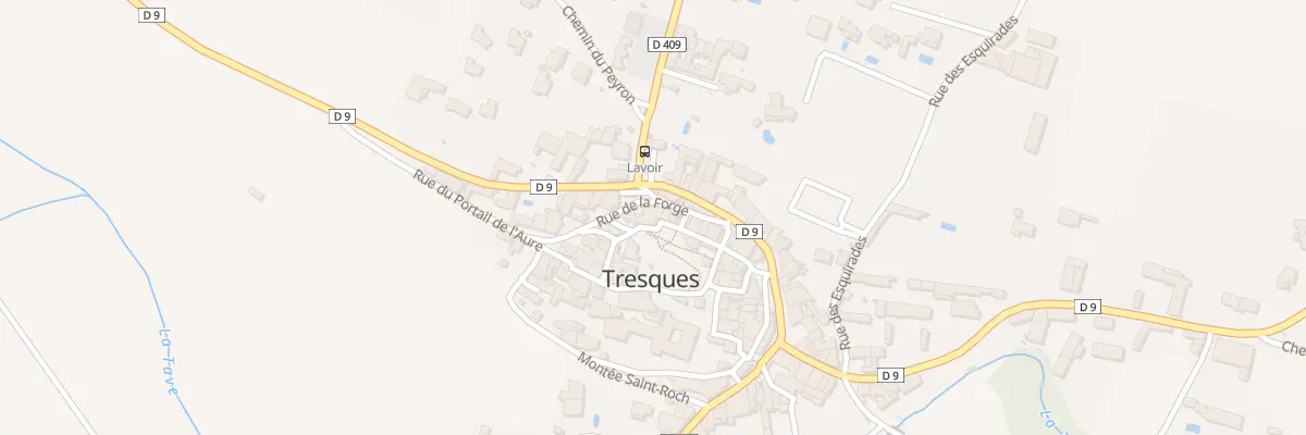 Plan du 5059 Rue de la Forge à Tresques