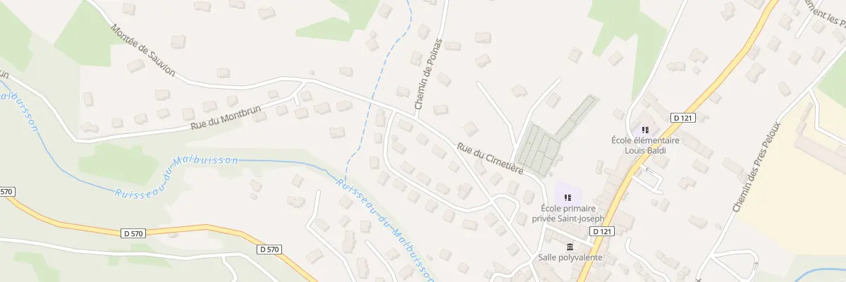 Plan du 5142 Rue des Fouilletieres à Villevocance