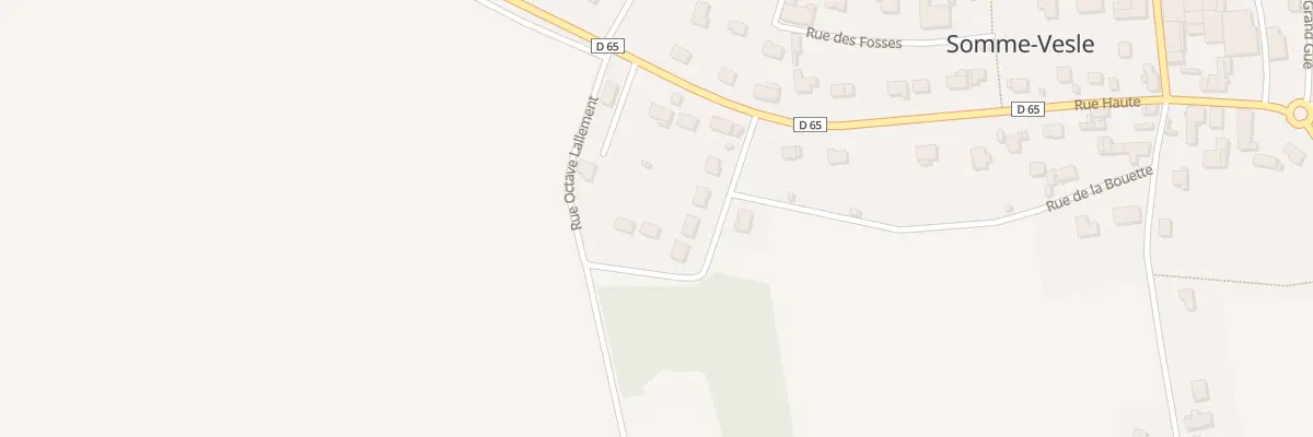 Plan du 14 Rue Octave Lallement à Somme-Vesle