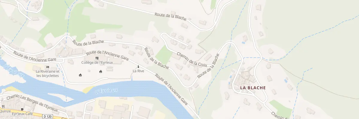 Plan du 70 Che de la Croix à Saint-Sauveur-de-Montagut