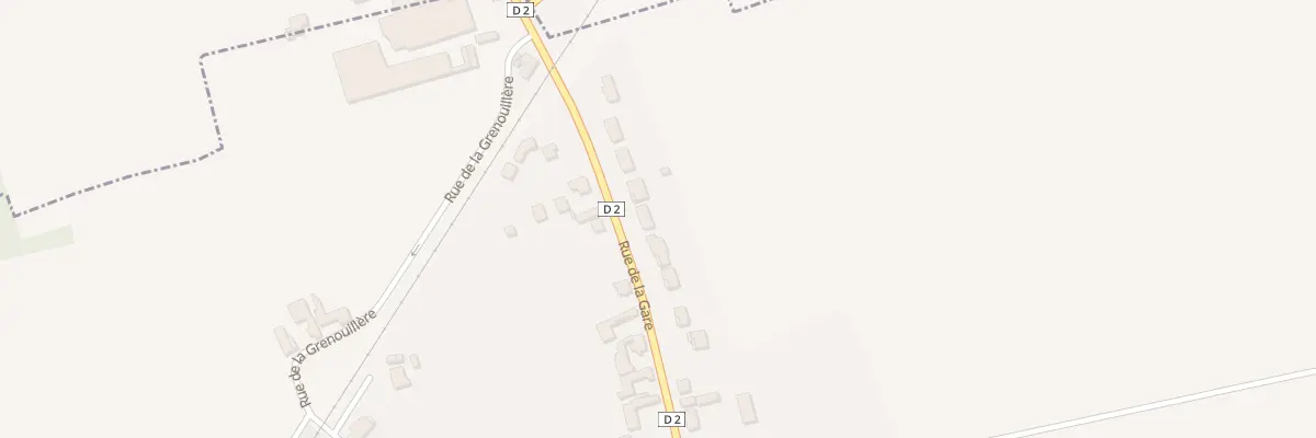 Plan du 22 Rue de la Gare à Maizières-lès-Brienne
