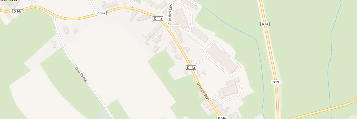 Plan du 9 Grande Rue à Molinot