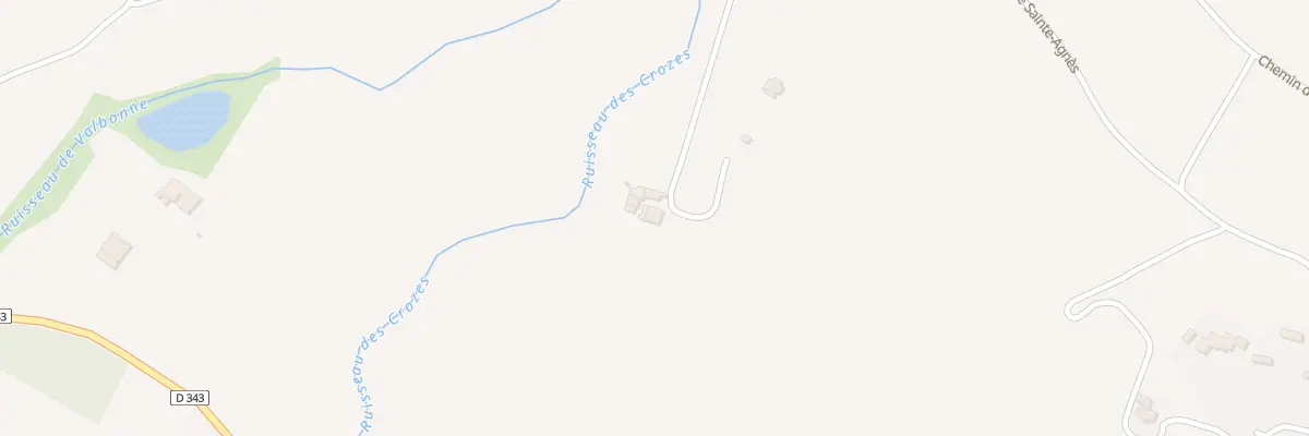 Plan du 5287 Che de Brétau à Saint-Paulet-de-Caisson