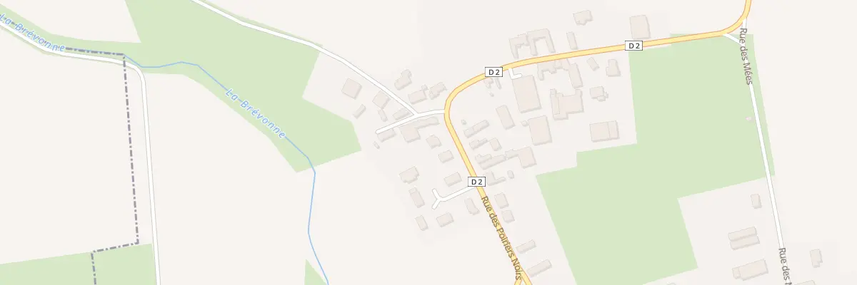 Plan du 6 Rue des Poiriers Noirs à Juzanvigny