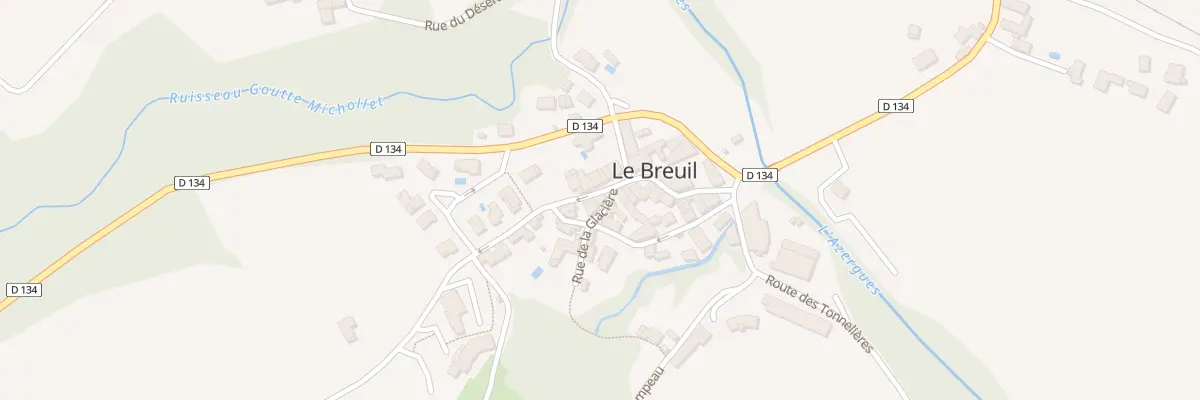 Plan du 5079 Le Village au Breuil